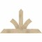 Ekena Millwork Richland Rough Sawn Timber Gable Bracket, Douglas Fir, 60"W x 35"H x 2"D x 6"F, 14/12 Pitch GBW060X35X0206RIC00RDF - alternate 1